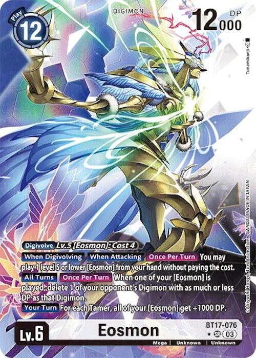 Image for Eosmon - BT17-076 (Alternate Art) (BT17) (BT17-076 SR) - Digimon Card Game