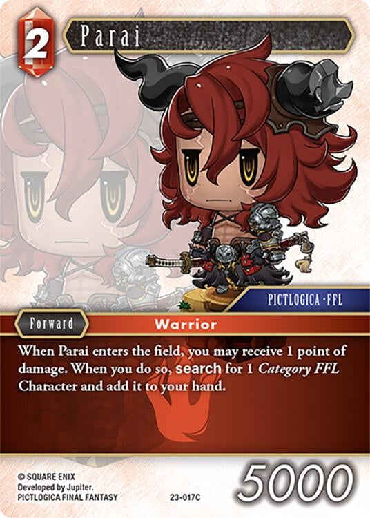 Image for Parai (Hidden Trials) (23-017C) - Final Fantasy TCG