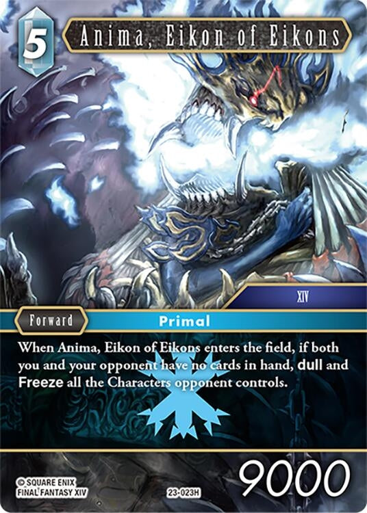 Image for Anima, Eikon of Eikons (Hidden Trials) (23-023H) - Final Fantasy TCG
