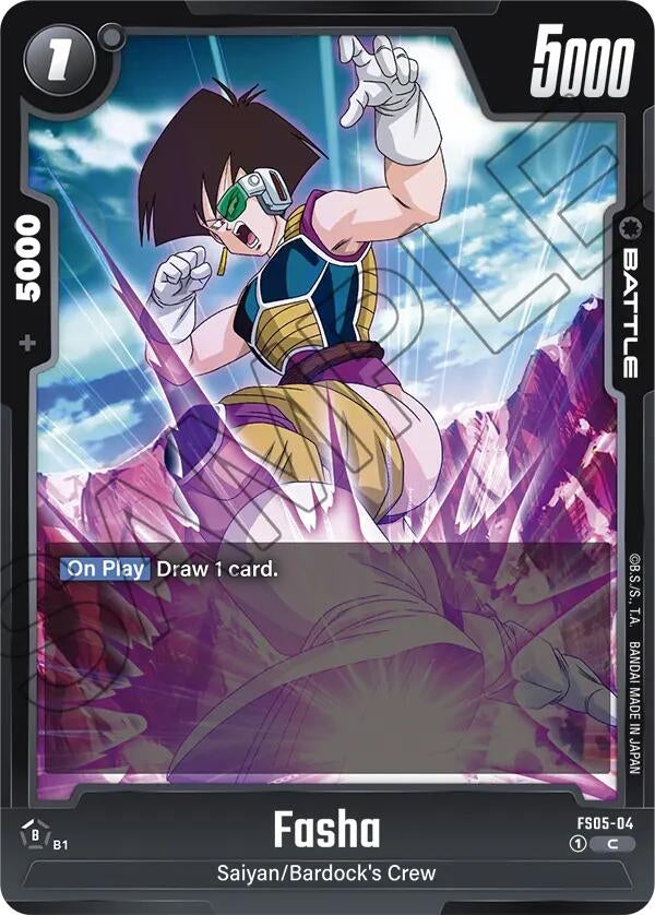 Image for Fasha (Starter Deck 5: Bardock) (FS05-04) - Dragon Ball Super: Fusion World