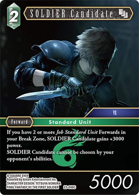 Image for SOLDIER Candidate (23-046C) (Hidden Trials) (23-046C) - Final Fantasy TCG