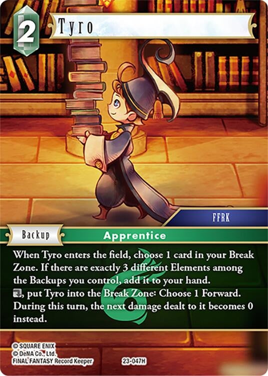 Image for Tyro (Hidden Trials) (23-047H) - Final Fantasy TCG