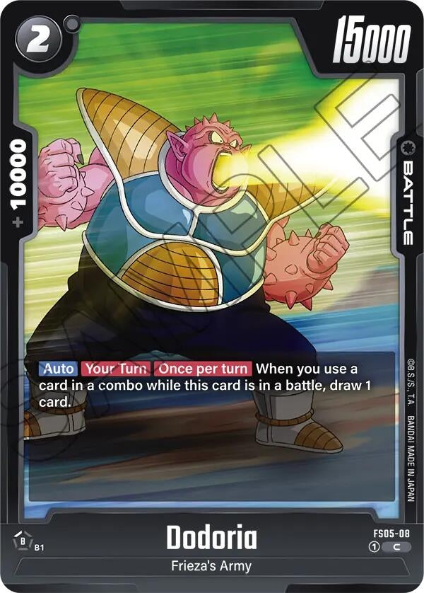 Image for Dodoria (Starter Deck 5: Bardock) (FS05-08) - Dragon Ball Super: Fusion World