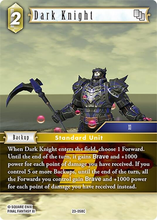 Image for Dark Knight (Hidden Trials) (23-058C) - Final Fantasy TCG