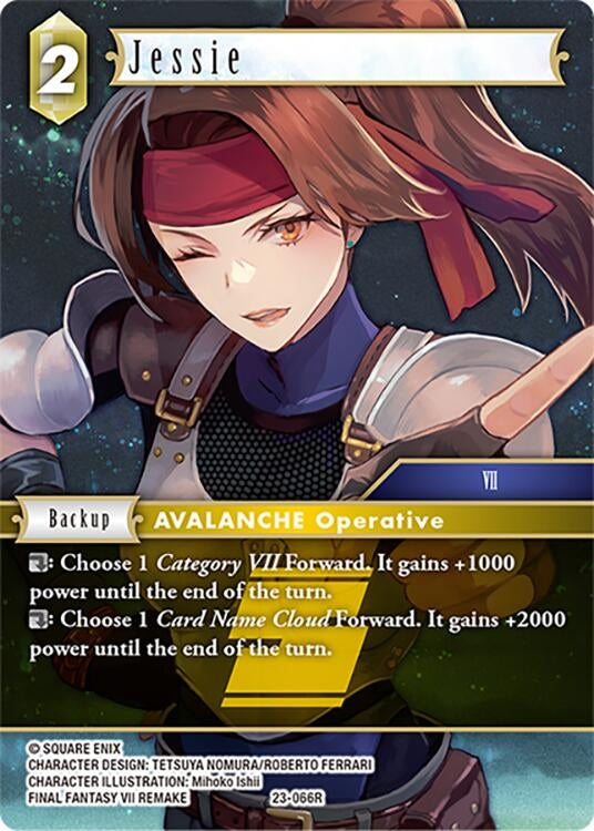 Image for Jessie (Hidden Trials) (23-066R) - Final Fantasy TCG