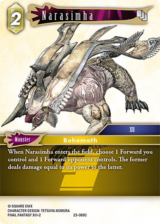 Image for Narasimha (Hidden Trials) (23-069C) - Final Fantasy TCG