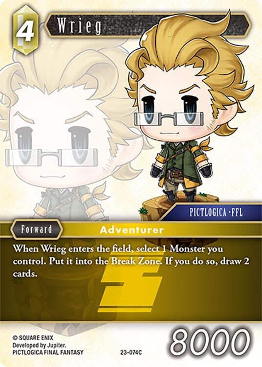 Image for Wrieg (Hidden Trials) (23-074C) - Final Fantasy TCG