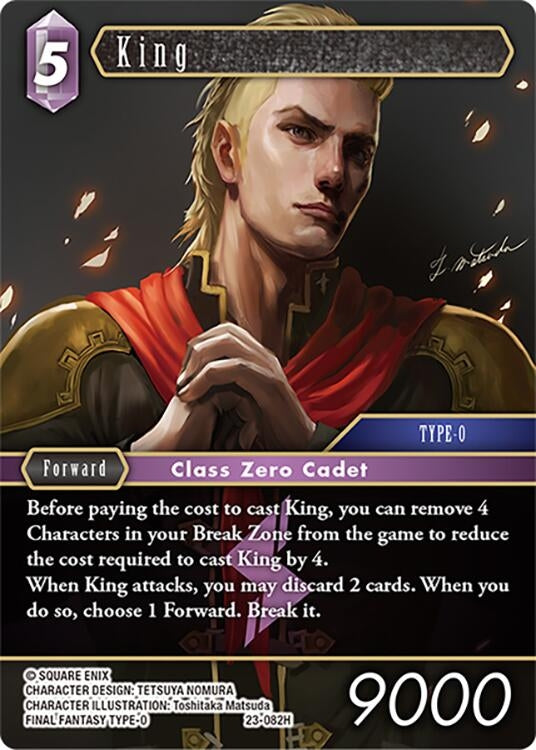 Image for King (Hidden Trials) (23-082H) - Final Fantasy TCG