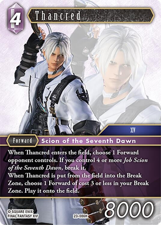 Image for Thancred (Hidden Trials) (23-086H) - Final Fantasy TCG
