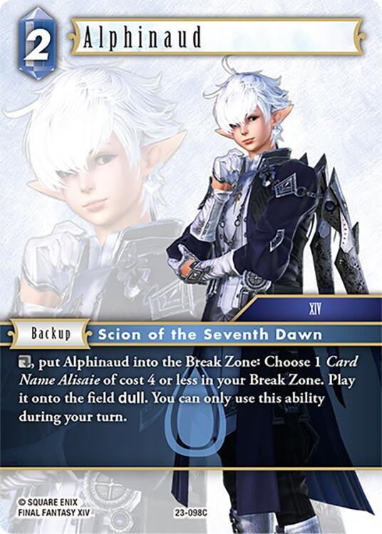 Image for Alphinaud (Hidden Trials) (23-098C) - Final Fantasy TCG
