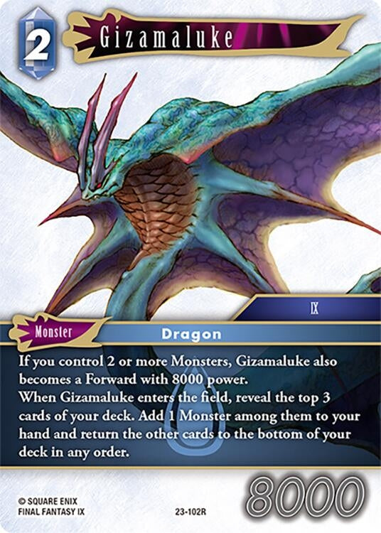 Image for Gizamaluke (Hidden Trials) (23-102R) - Final Fantasy TCG