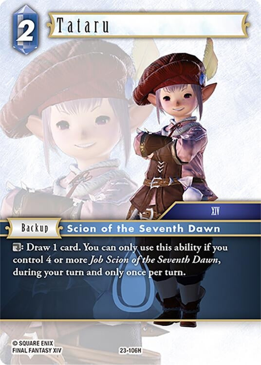 Image for Tataru (Hidden Trials) (23-106H) - Final Fantasy TCG