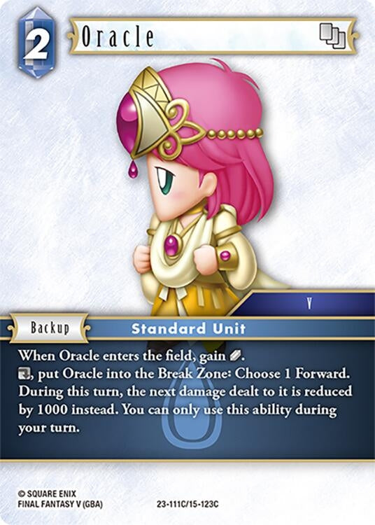 Image for Oracle (Hidden Trials) (23-111C/15-123C) - Final Fantasy TCG