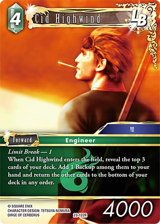 Image for Cid Highwind LB (Hidden Trials) (23-122R) - Final Fantasy TCG
