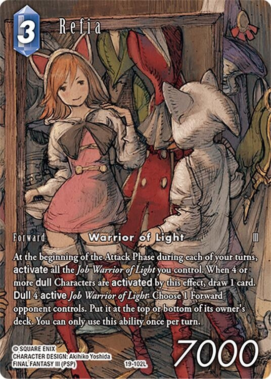 Image for Refia (Full Art Reprint) (Hidden Trials) (19-102L) - Final Fantasy TCG