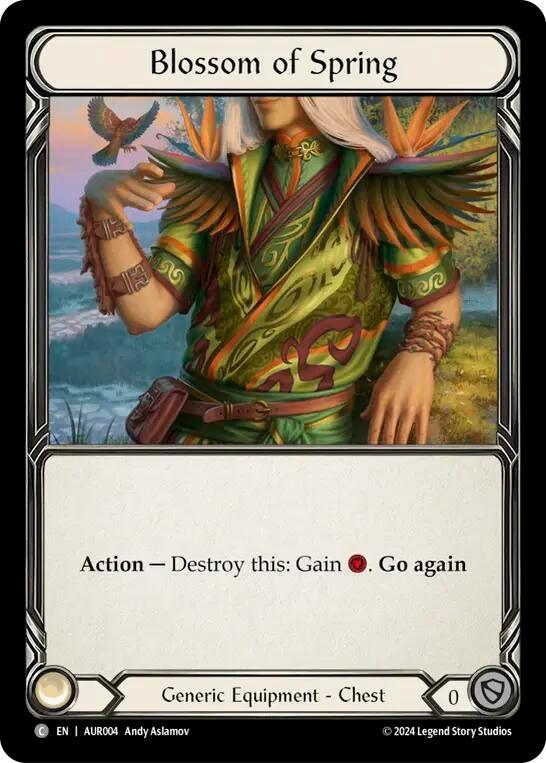 Image for Blossom of Spring (AUR) (1st Strike) (AUR004) - Flesh and Blood TCG
