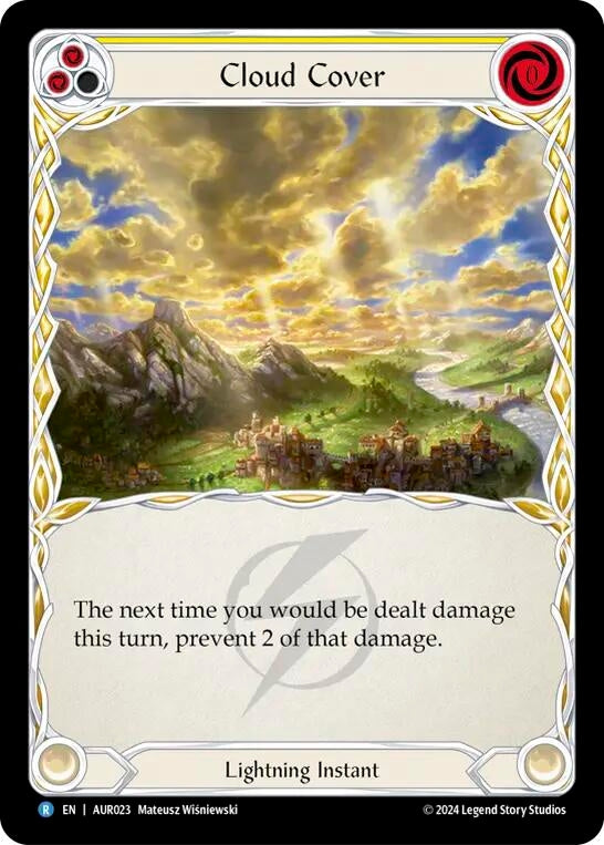 Image for Cloud Cover (1st Strike) (AUR023) - Flesh and Blood TCG