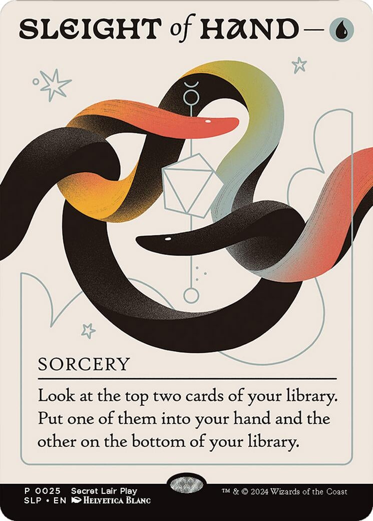 Image for Sleight of Hand (Pro Tour Promos) (25) - Magic: The Gathering