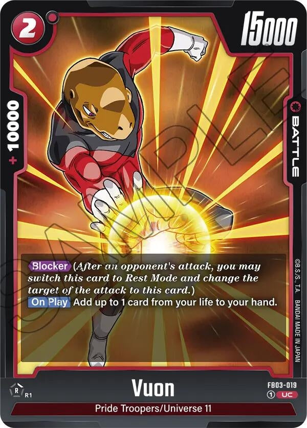 Image for Vuon (Raging Roar) (FB03-019) - Dragon Ball Super: Fusion World