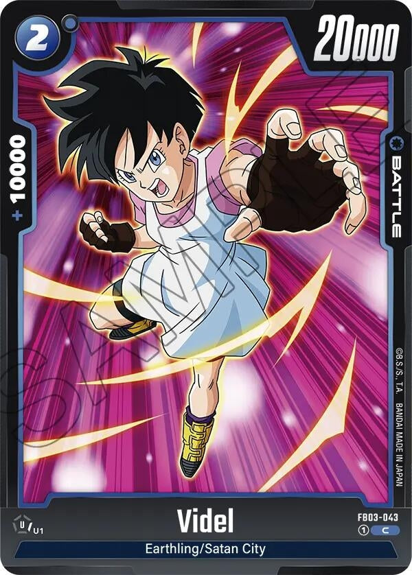 Image for Videl - FB03-043 (Raging Roar) (FB03-043) - Dragon Ball Super: Fusion World