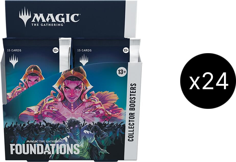 Image for Magic: The Gathering Foundations - Collector Booster Display Master Case - Magic: The Gathering