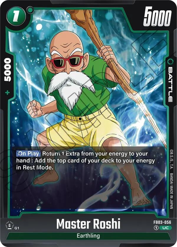 Image for Master Roshi (Raging Roar) (FB03-056) - Dragon Ball Super: Fusion World