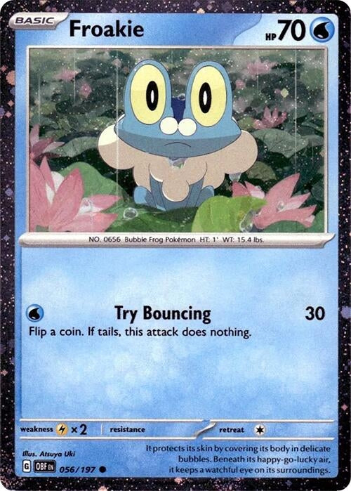 Image for Froakie - 056/197 (Cosmos Holo) (Miscellaneous Cards & Products) (056/197) - Pokemon