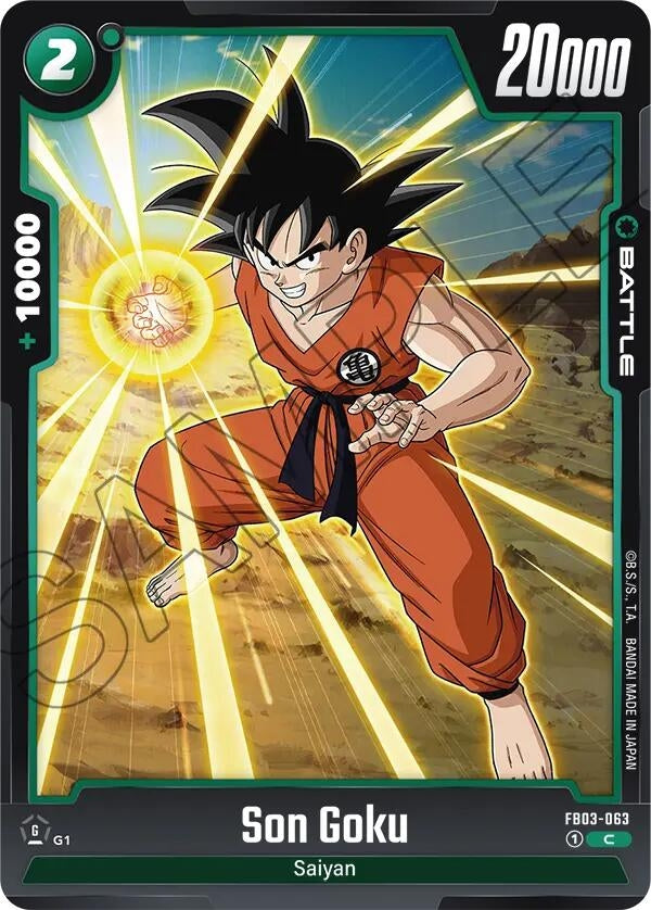 Image for Son Goku - FB03-063 (Raging Roar) (FB03-063) - Dragon Ball Super: Fusion World