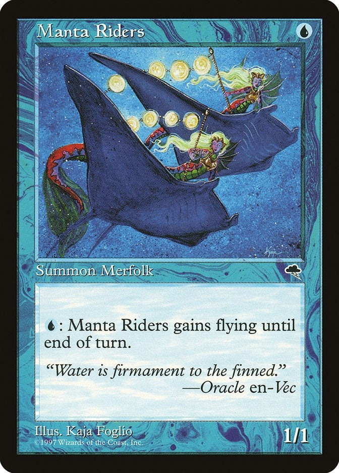 Image for Manta Riders (Tempest) (74) - Magic: The Gathering