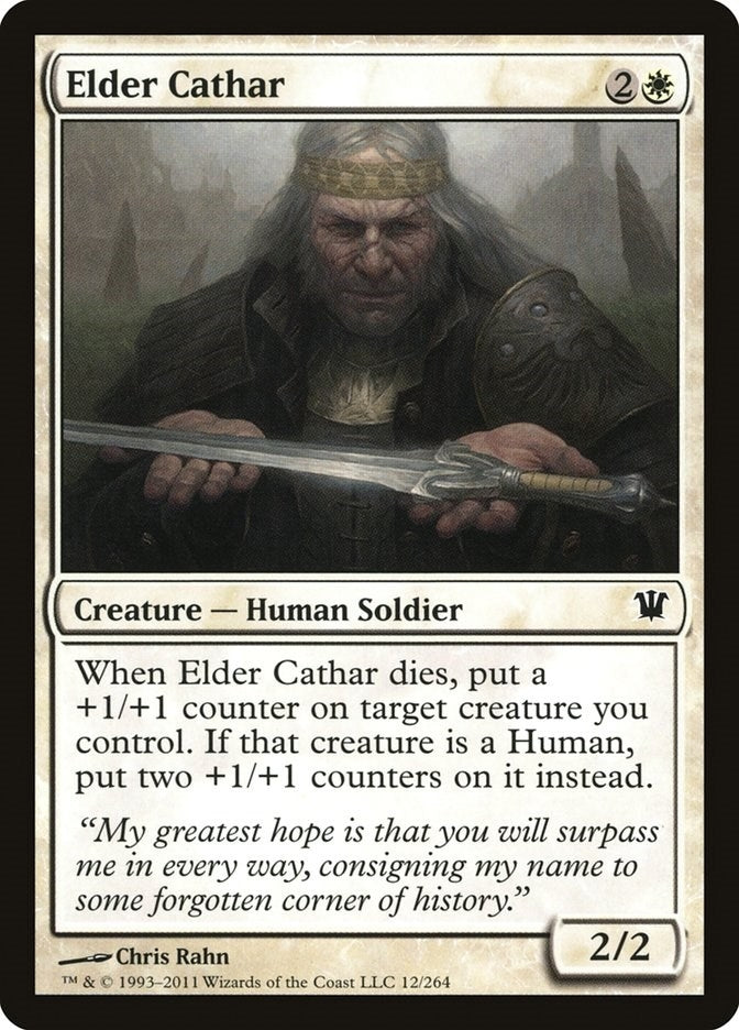 Image for Elder Cathar (Innistrad) (12) - Magic: The Gathering