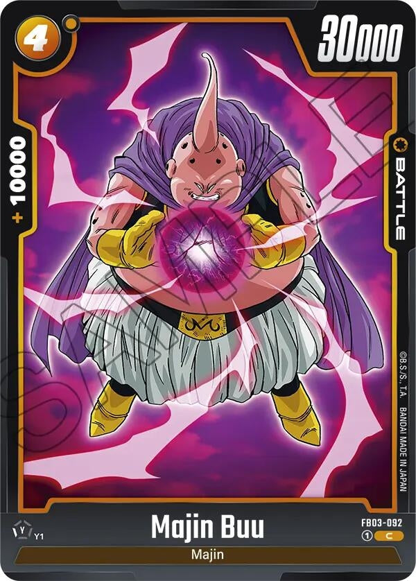 Image for Majin Buu - FB03-092 (Raging Roar) (FB03-092) - Dragon Ball Super: Fusion World