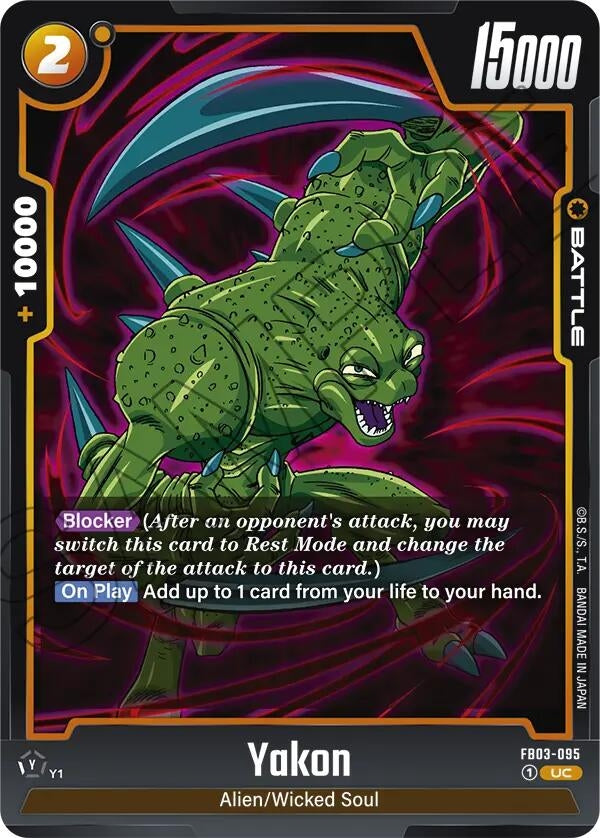 Image for Yakon (Raging Roar) (FB03-095) - Dragon Ball Super: Fusion World