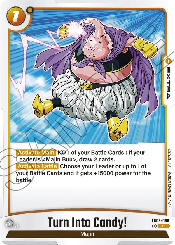 Image for Turn Into Candy! (Raging Roar) (FB03-098) - Dragon Ball Super: Fusion World