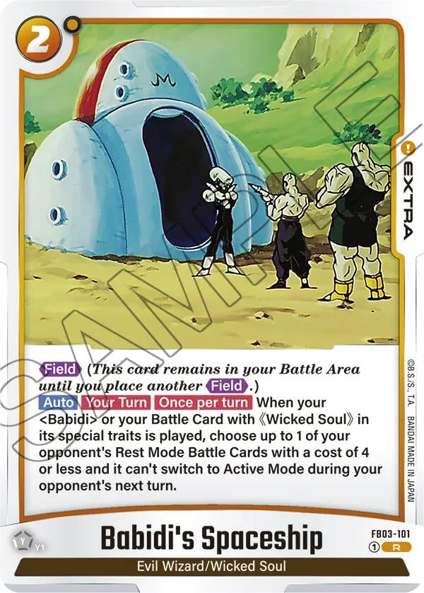 Image for Babidi's Spaceship (Raging Roar) (FB03-101) - Dragon Ball Super: Fusion World
