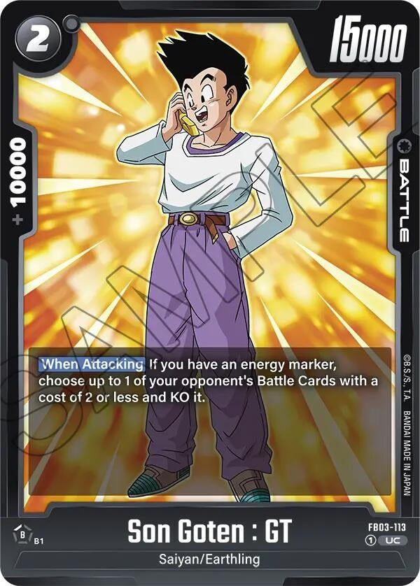 Image for Son Goten : GT (Raging Roar) (FB03-113) - Dragon Ball Super: Fusion World