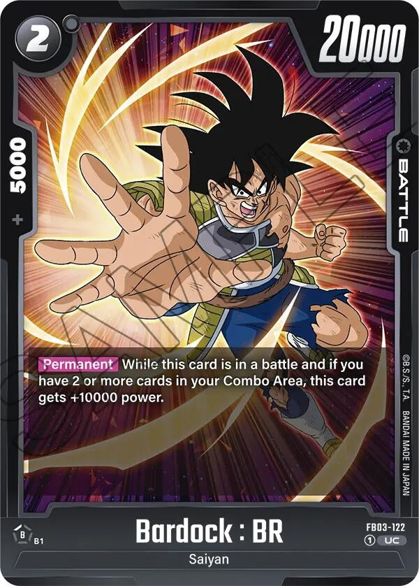 Image for Bardock : BR (Raging Roar) (FB03-122) - Dragon Ball Super: Fusion World
