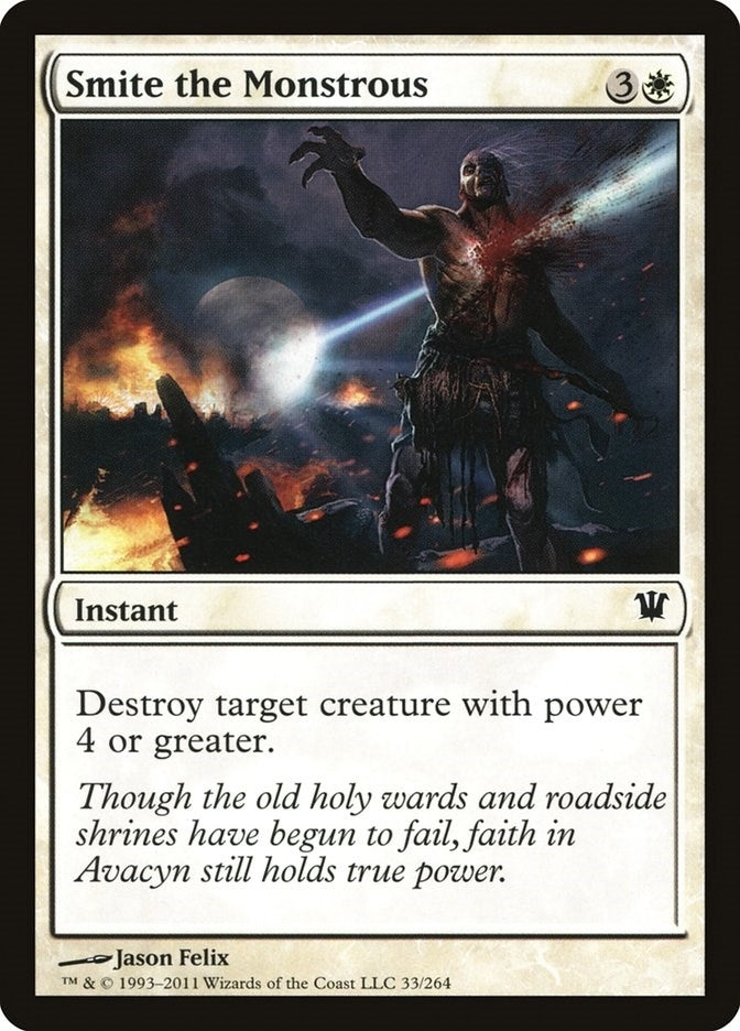 Image for Smite the Monstrous (Innistrad) (33) - Magic: The Gathering