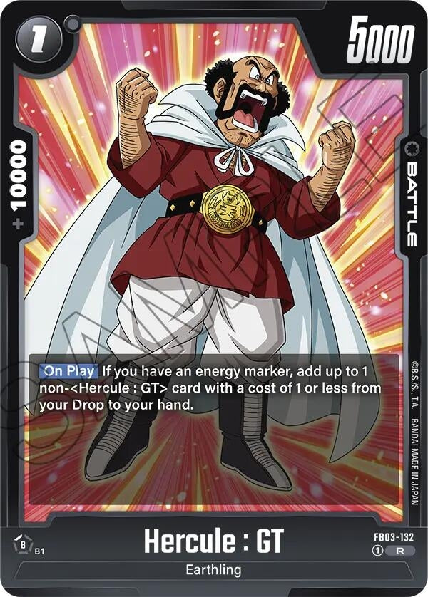 Image for Hercule : GT (Raging Roar) (FB03-132) - Dragon Ball Super: Fusion World