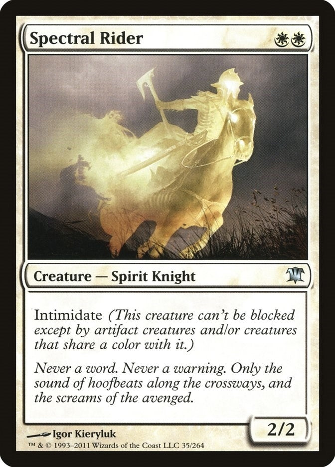 Image for Spectral Rider (Innistrad) (35) - Magic: The Gathering