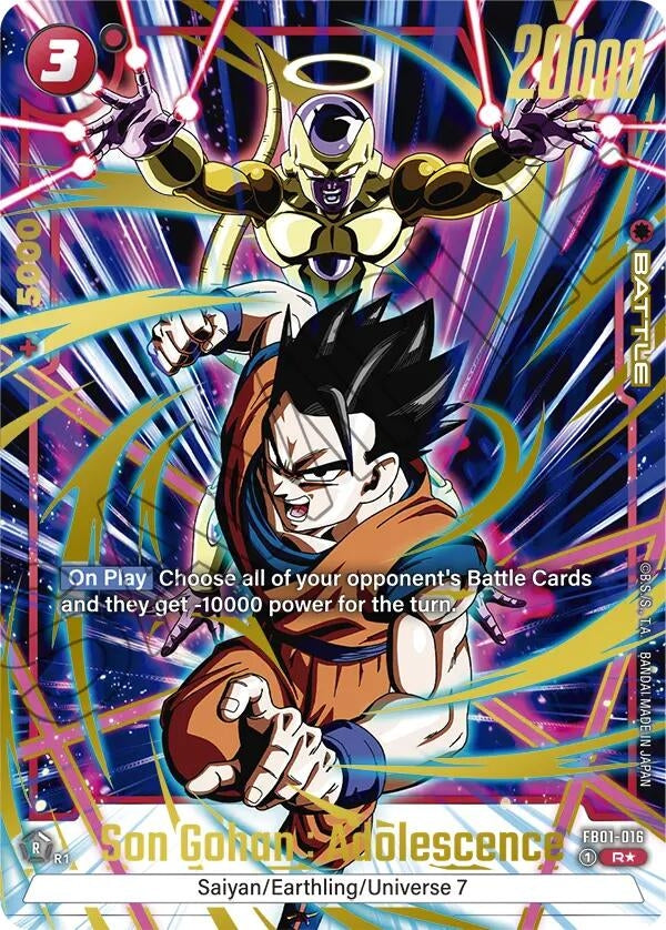 Image for Son Gohan : Adolescence (Alternate Art) (Awakened Pulse Alternate Art Reprints) (FB01-016) - Dragon Ball Super: Fusion World