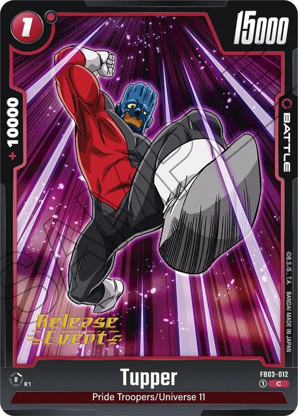 Image for Tupper (Raging Roar Release Event Cards) (FB03-012) - Dragon Ball Super: Fusion World
