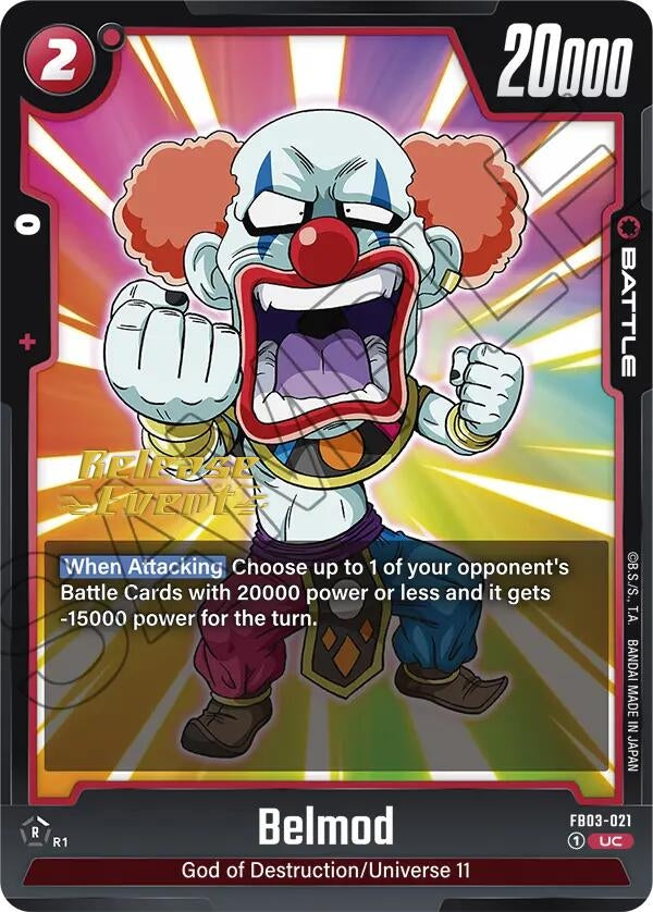 Image for Belmod (Raging Roar Release Event Cards) (FB03-021) - Dragon Ball Super: Fusion World