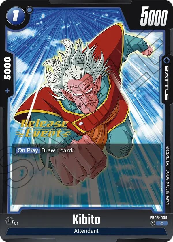 Image for Kibito (Raging Roar Release Event Cards) (FB03-030) - Dragon Ball Super: Fusion World