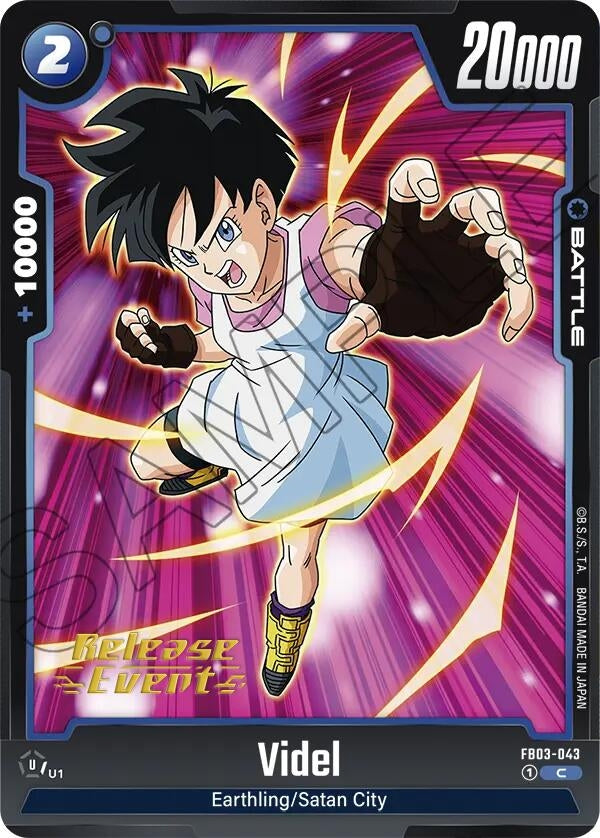 Image for Videl - FB03-043 (Raging Roar Release Event Cards) (FB03-043) - Dragon Ball Super: Fusion World