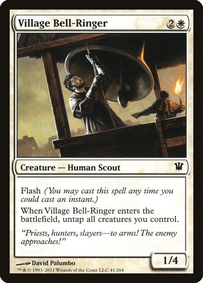 Image for Village Bell-Ringer (Innistrad) (41) - Magic: The Gathering