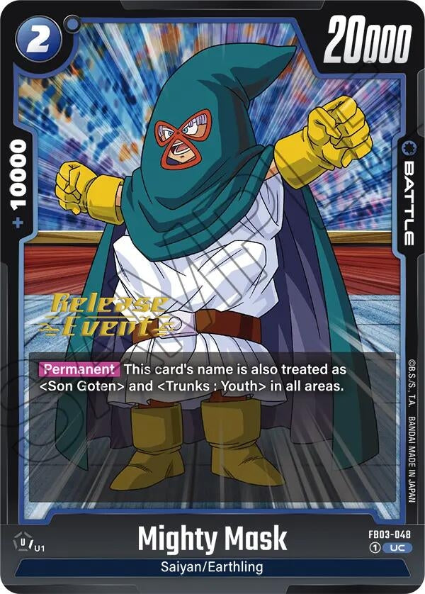 Image for Mighty Mask (Raging Roar Release Event Cards) (FB03-048) - Dragon Ball Super: Fusion World