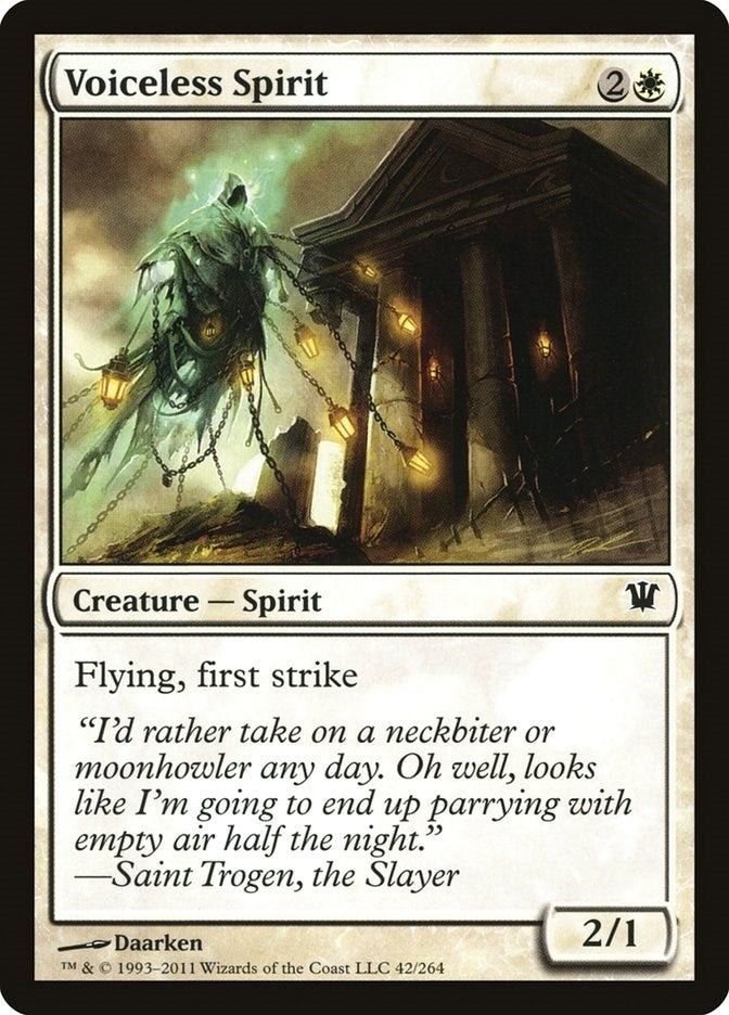 Image for Voiceless Spirit (Innistrad) (42) - Magic: The Gathering