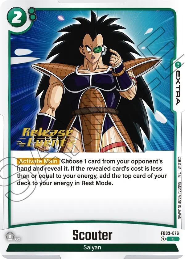 Image for Scouter (Raging Roar Release Event Cards) (FB03-076) - Dragon Ball Super: Fusion World