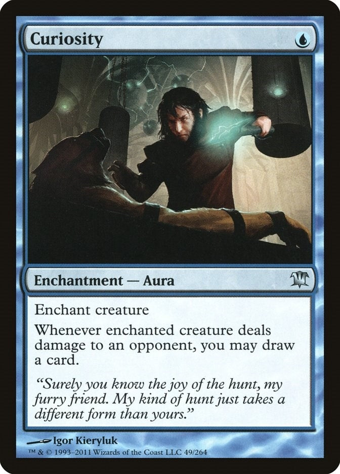 Image for Curiosity (Innistrad) (49) - Magic: The Gathering