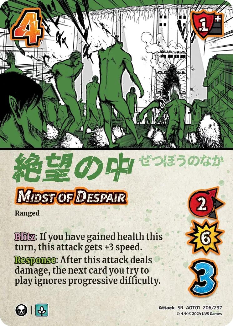 Image for Midst of Despair (Attack on Titan: Battle for Humanity) (206/297) - UniVersus